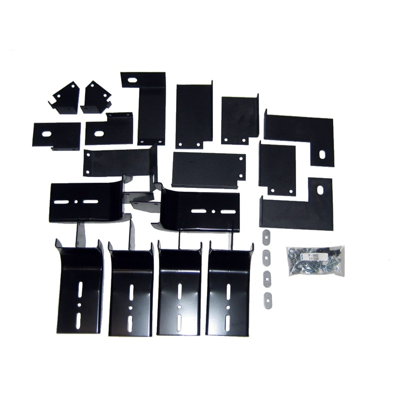 Top Street Performance 81002TBK EFI Aluminum Fabricated Intake Manifold Black Anodized
